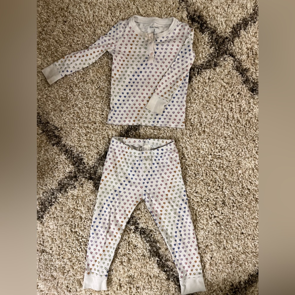 Roller Rabbit Toddler Pjs Size 2